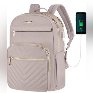Stylish Backpack with USB Charging Port